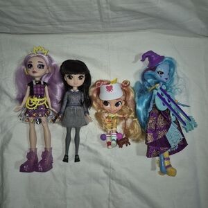 Lot Of 4 -  8 To 10 Inch Dolls